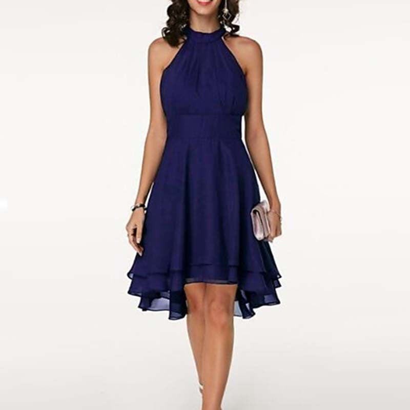 Ruffle Off-Shoulder Chiffon Maxi Dress — view 4