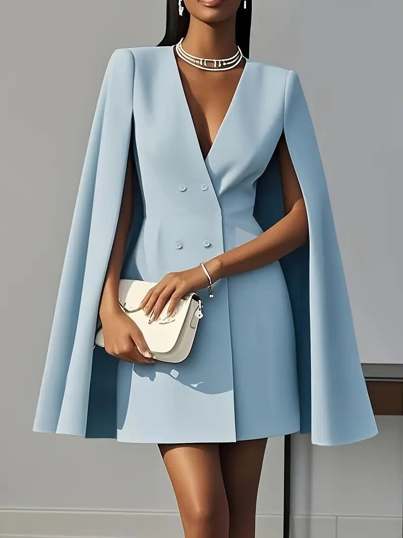 Double-Breasted Blazer Mini Dress — view 8